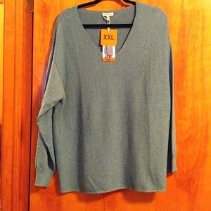 Ella Moss XXL sweater nwt Blue
